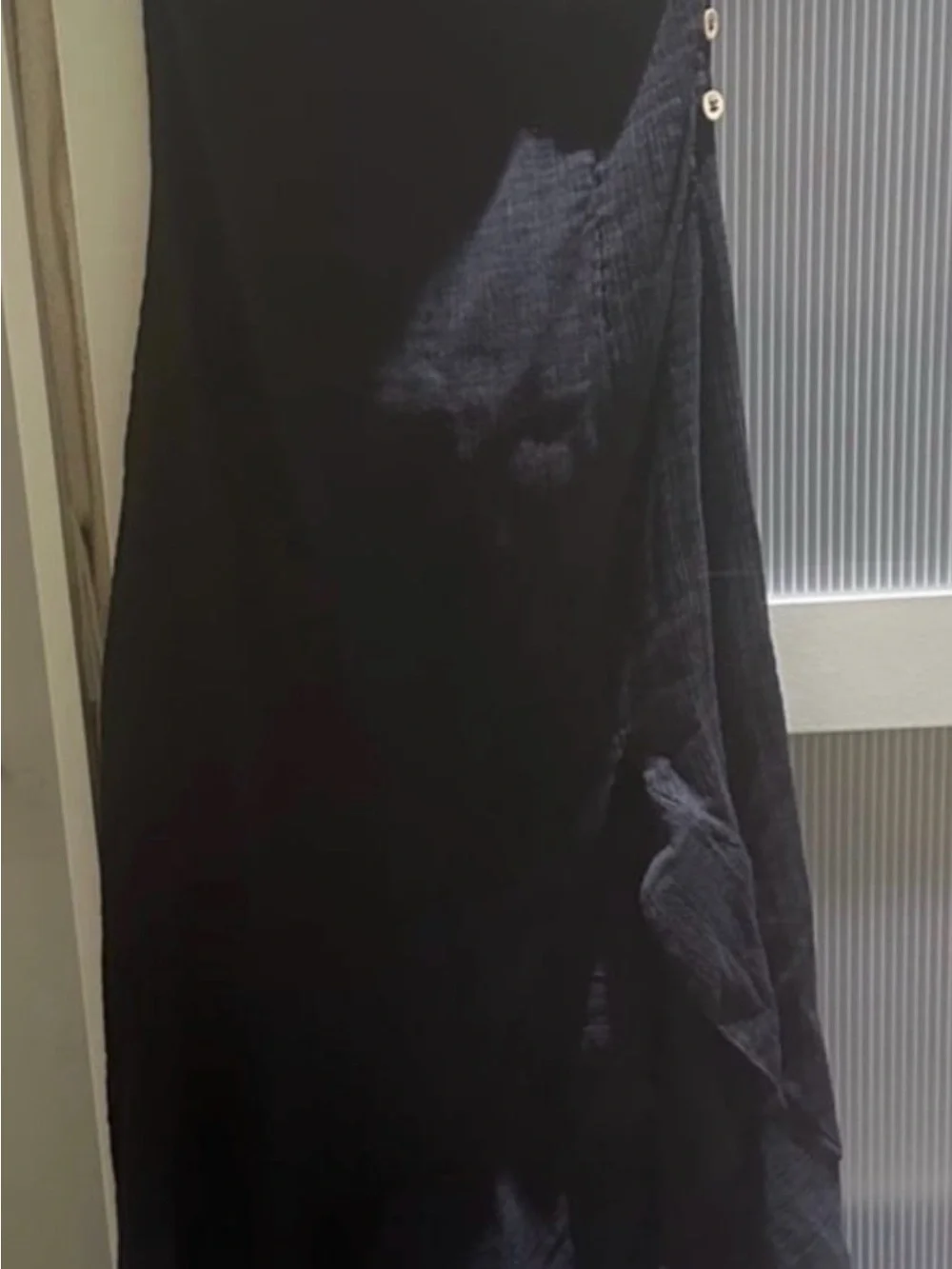 Free People Made Me Blush Strapless Asymmetrical Midi Dress